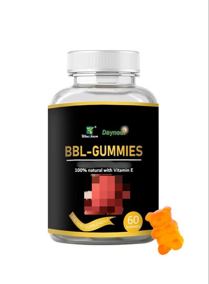 BBL Gummies, Natural Beauty and Wellness Support for Radiant Skin and Energy, Women Health Support Dietary Supplement 60 GUMMIES